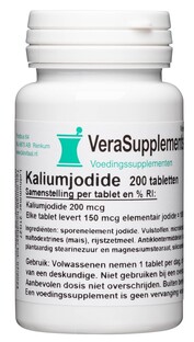 VeraSupplements Kaliumjodide Tabletten 200TB 