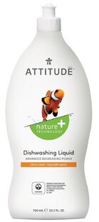 Attitude Dishwashing Liquid Citrus Zest 700ML 