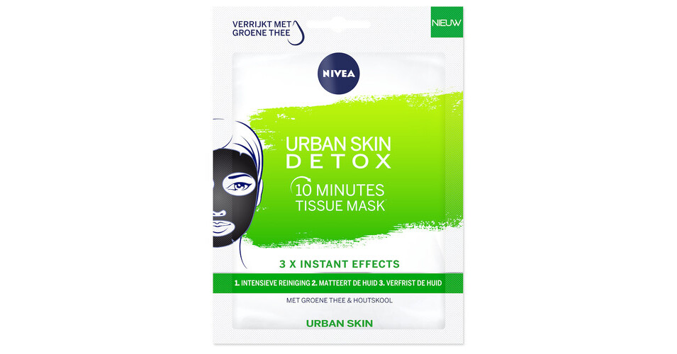 Nivea Urban Skin Detox Tissue Mask Bij De Online Drogist