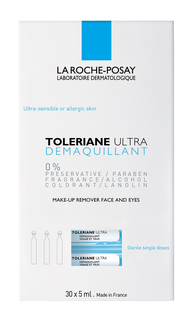 La Roche-Posay Toleriane Make-Up Remover Face and Eyes 0% Alcohol 30ST 