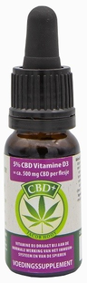 Jacob Hooy CBD+ Olie 5% met Vitamine D3 10ML 