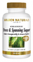 Golden Naturals Stress & Spanning Support Capsules 180VCP 