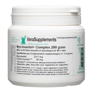 VeraSupplements Myo-Inositol+ Complex 200GR 