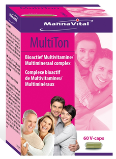 MannaVital MultiTon Capsules 60VCP 