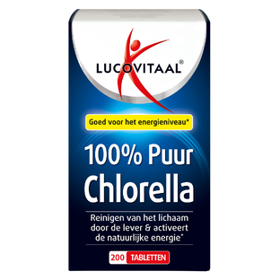 Lucovitaal Chlorella 100% Puur Tabletten 200TB 