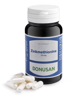 Bonusan Zinkmethionine 15mg Capsules 90CP 