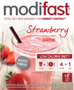 Modifast Intensive Weight Loss Milkshake Strawberry 440GR 