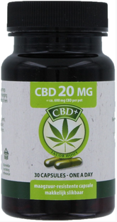 Jacob Hooy CBD+ 20mg Capsules 30CP 