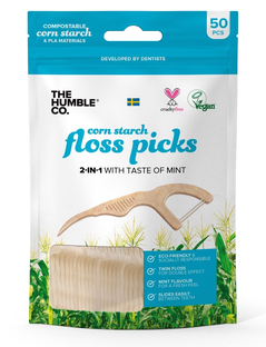 Humble Brush Floss Pick 2-in-1 1ST 