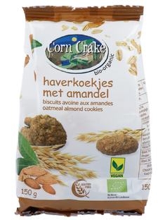 Corn Crake Haver Amandel Koekjes 150GR 