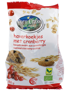 Corn Crake Haver Cranberry Koekjes 150GR 