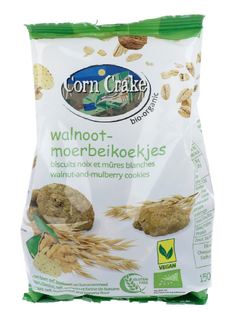 Corn Crake Walnoot Moerbei Koekjes 150GR 