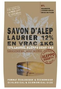 Aleppo Soap Co Savon D'Alep Zeep met 12% Laurier 1KG 