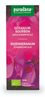 Purasana Etherische Olie Rozengeranium 10ML 