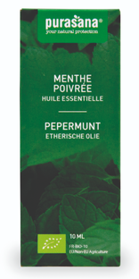 Purasana Etherische Olie Pepermunt 10ML 