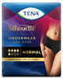 TENA Silhouette Normal Low Waist Noir M 10ST 