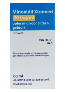 Xiromed Minoxidil 20mg/ml Oplossing voor Cutaan Gebruik 60ML 