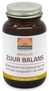 Mattisson HealthStyle Absolute Zuur Balans Tabletten 60TB 