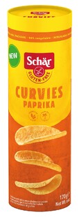 Schar Curvies Chips Paprika Glutenvrij 170GR 