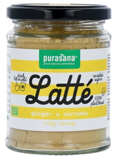 Purasana Latté Ginger & Curcuma 120GR 