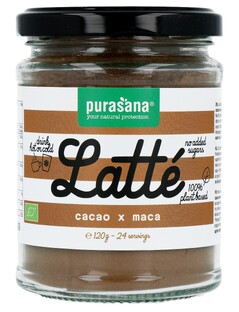 Purasana Latté Cacao & Maca 120GR 