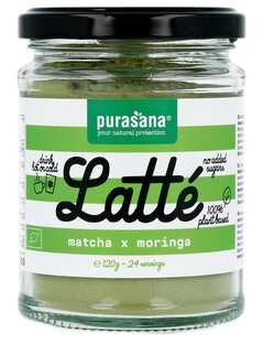 Purasana Latté Matcha & Moringa 120GR 