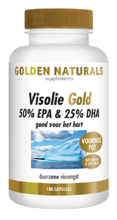 Golden Naturals Visolie Gold 50% EPA & 25% DHA Capsules 180SG 