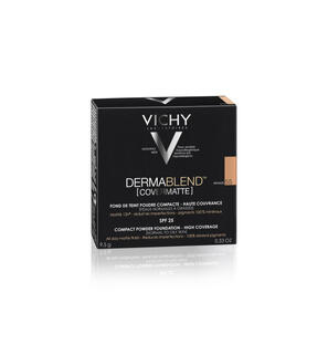 Vichy Dermablend Cover Matte Gezichtspoeder nr55 - voor vette en onzuivere huid 9,5GR
