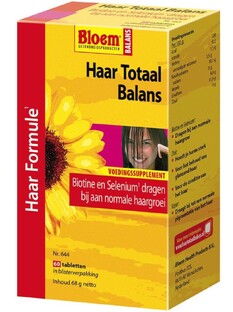 Bloem Haar Totaal Balans Tabletten 60TB 