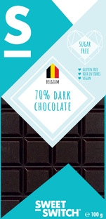 Sweet-Switch 70% Dark Chocolate 100GR 