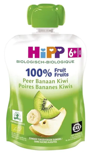 HiPP 6M+ Peer Banaan Kiwi 90GR 