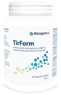 Metagenics TirForm Capsules 60CP 