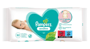 Pampers Sensitive Babydoekjes 52ST 