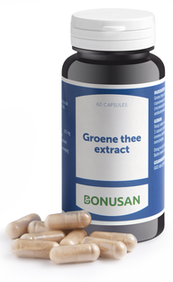 Bonusan Groene Thee Extract Capsules 60CP 