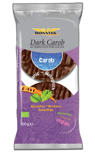 BonVita Dark Carob Rijstwafels 100GR 