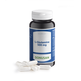 Bonusan L-Glutamine 500mg Capsules 60CP 