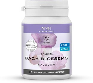 Lemon Pharma Bach Bloesem Kauwgom No41 Concentratie 40ST 