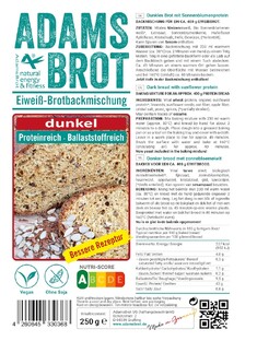 Adams Brot Broodmix Dunkel 250GR 