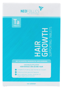 Neofollics Hair Growth Supporting Tablets 100TB 