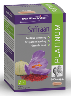 MannaVital Saffraan Platinum 60VCP 