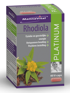 MannaVital Rhodiola Platinum 60VCP 