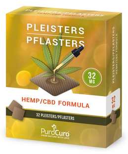 PuroCuro CBD Pleisters 32 mg 32ST 