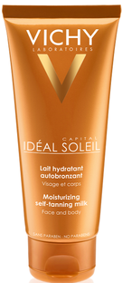 Vichy Ideal Soleil Moisturizing Self Tanning Milk Face & Body 100ML