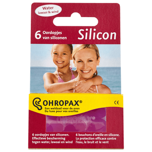 Ohropax Siliconen Oordopjes 6ST 