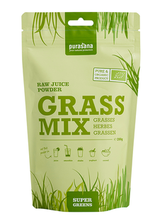 Purasana Grass Mix Vegan Grassensap Poeder 200GR 