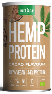 Purasana Organic Vegan Protein Hennep 400GR 