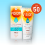 Vision Extra Care SPF50 180ML Verpakking plus tube