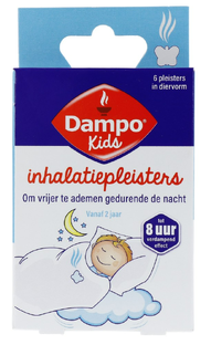 Dampo Kids Inhalatiepleisters 6ST 