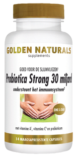 Golden Naturals Probiotica Strong 30 Miljard Capsules 14VCP 