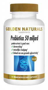 Golden Naturals Probiotica 50 Miljard Capsules 14VCP 